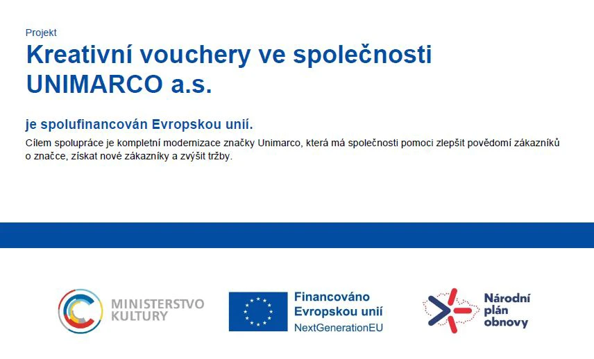 Projekt EU - Kreativní vouchery