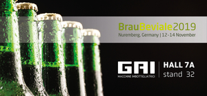 Invitation to exhibition for the beverage industry BrauBeviale 2019  