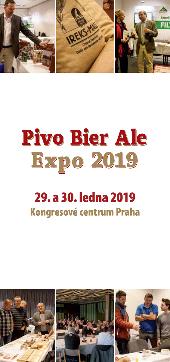 Pozvánka na výstavu Pivo Bier Ale Expo 2019