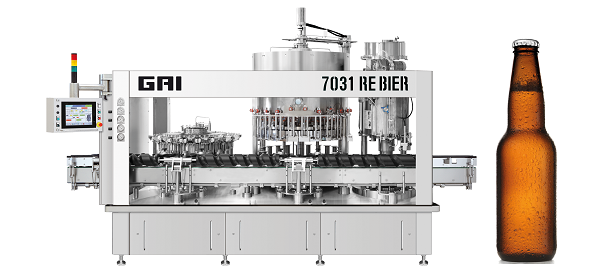 Filling machine GAI Series BIER for beer bottling