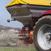 Liftmounted spreader Bredal F2 with hopper in stainless steel